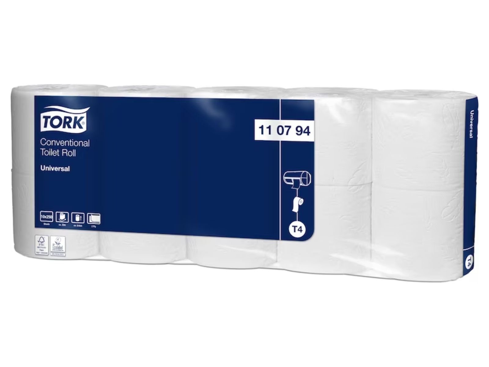 Papier toaletowy TORK 110794 UNIVERSAL T4 (70 rolek) 32,5m 2 warstwy